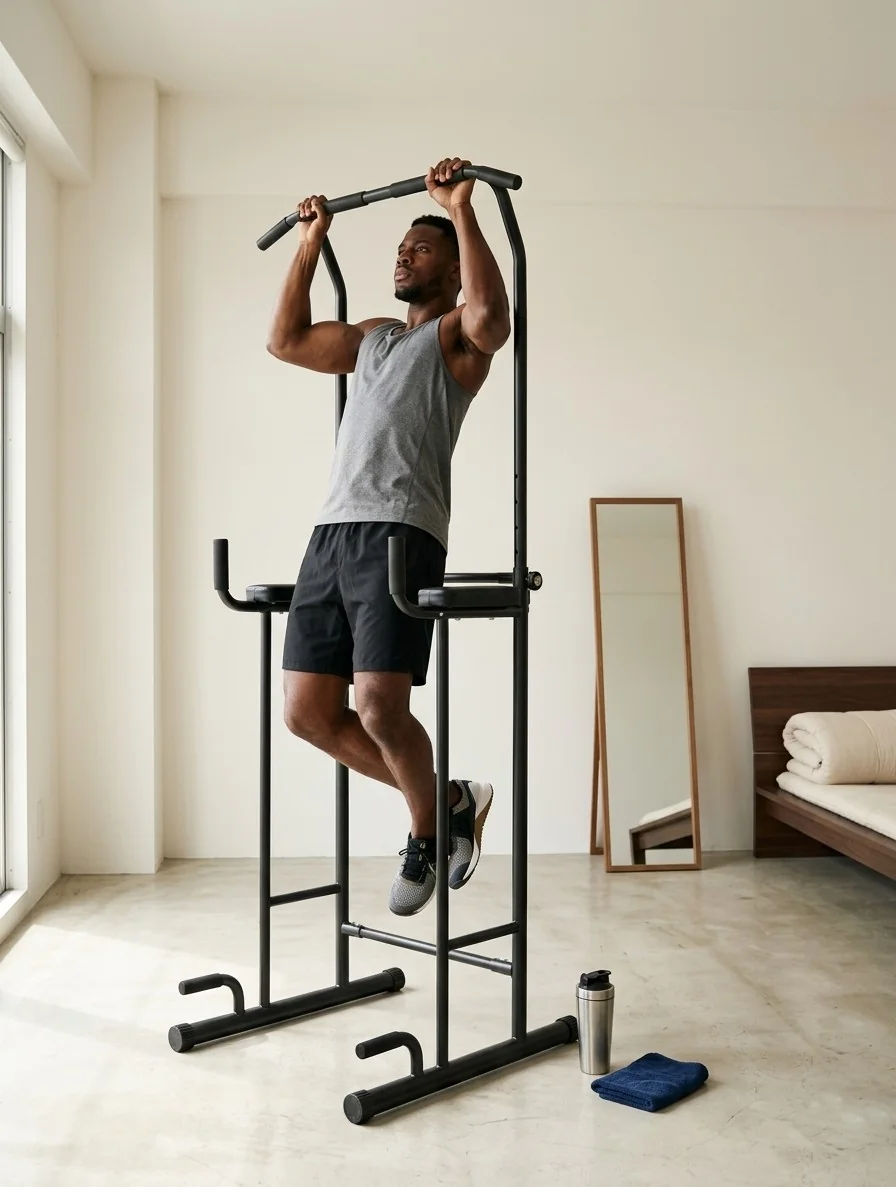 Fitness area in the building